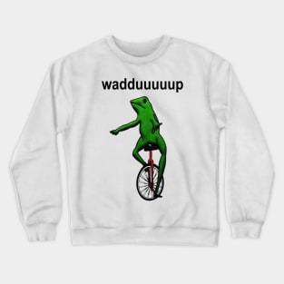 Dat Boi Meme Whaddup Crewneck Sweatshirt